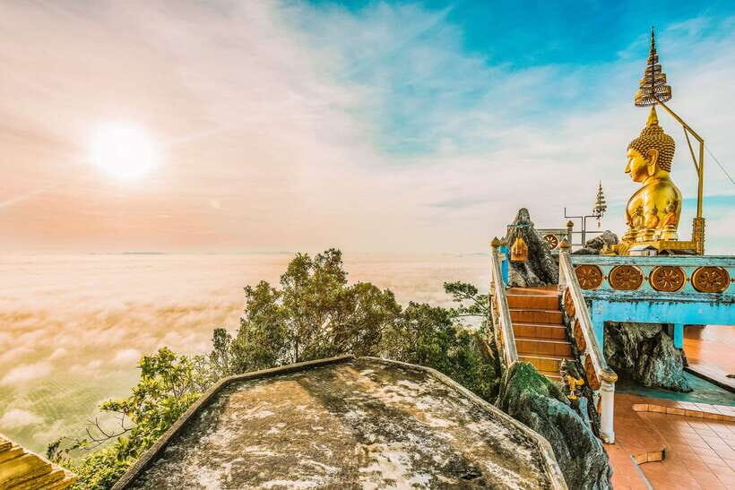 Krabi: Tiger Cave Temple, Emerald Pool and Hot Springs Tour - Krabi hot springs waterfall: warm water that actually feels like a reset