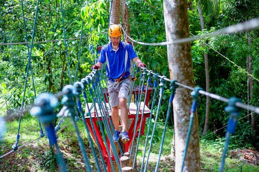 Krabi: Ultimate Zipline Games Challenge - Time on the Course: Plan Your 30 to 90 Minutes