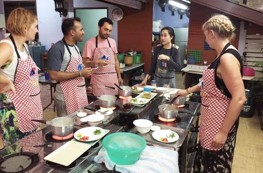 Krabi: Unveiling Thai Flavors by Night at Smart Cook School - Getting to Smart Cook: Ao Nang and Ao Nam Ao pickup