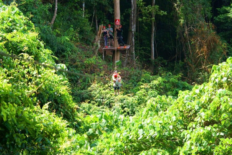 Krabi: Zipline, ATV & Top Rope Climbing Experience - Tree Ladder Climbs and Abseiling: The Part That Separates Thrill From Chaos