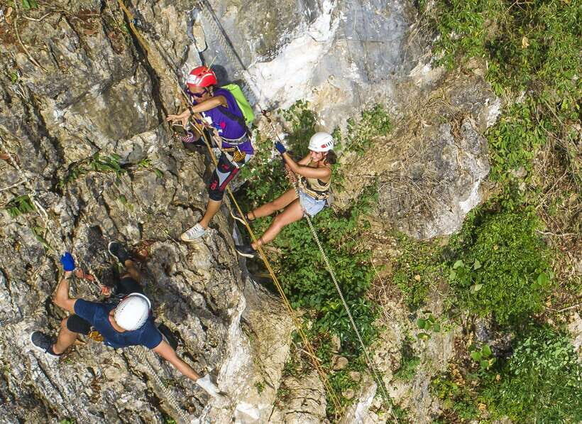 Krabi: Ziplining with Abseiling and Rock Climbing Options - The 70-meter abseil: the moment you learn control