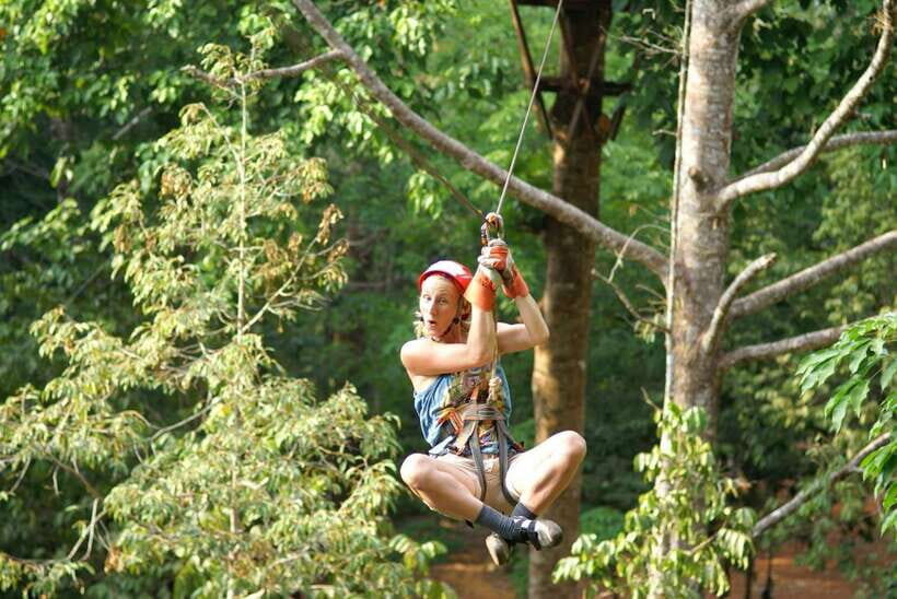 Krabi: Ziplining with Abseiling and Rock Climbing Options - Safety gear, harness checks, and what the team does right