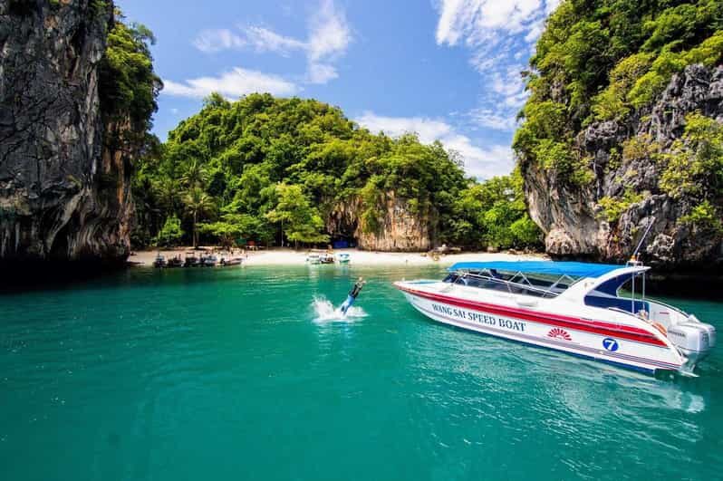Krabi's Hong Island Speed Boat Blast with 360° Viewpoint - Ko Pak Bia Beach Time: Sea Caves Vibes and a Practical Swim Window