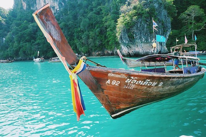 Longtail Boat Private Charter Tour to Hong Islands From Krabi - Pick Up, Pier Start, and the First Choices