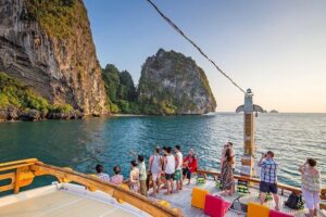 M/Y Lalida Sunset Dinner Cruise in Krabi - M/Y Lalida comfort: more room to see, move, and relax
