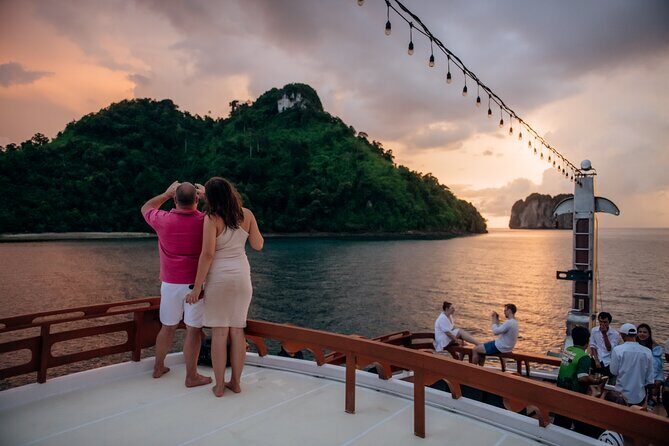 M/Y Lalida Sunset Dinner Cruise in Krabi - Chicken Island snorkeling: gear included and time to swim
