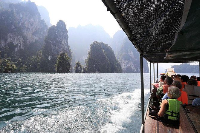 One Day Tour Khao Sok Cheow Lan Lake from Krabi - The Jungle Hike to Coral Cave or Nam Ta Lu Cave