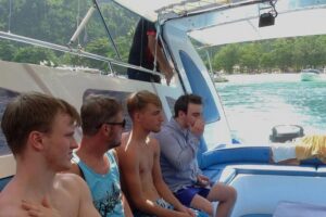 Phi Phi Don & Phi Phi Leh Sunset Trip by Arisa Speed Boat - Where You Meet and How You Start the Day (McDonald’s by Ton Sai Pier)