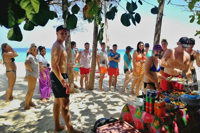 Phi Phi Early Bird & 4 Islands - Day Tour by Speedboat From Krabi - Tup Island and the sandbar moment (low tide matters)
