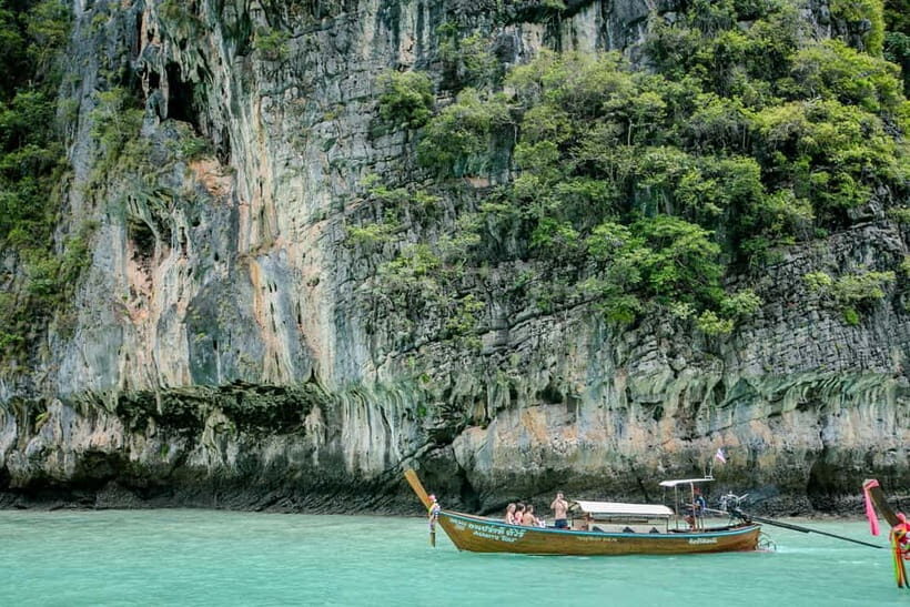 Phi Phi: Half Day Long Tail Boat to Maya Bay - Viking Cave: 15 minutes for that dramatic rock-and-shadow look