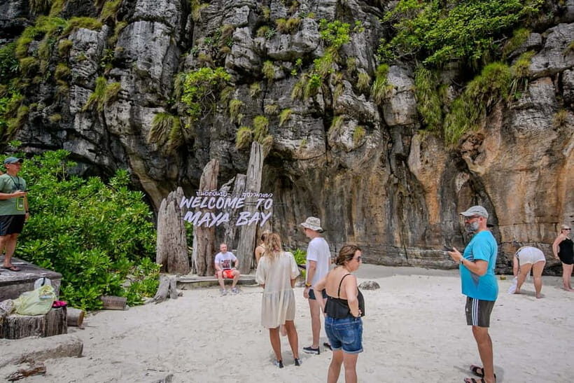 Phi Phi: Half Day Long Tail Boat to Maya Bay - Pileh Lagoon snorkeling (about 40 minutes): the clearest payoff