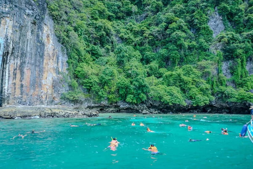 Phi Phi: Half Day Long Tail Boat to Maya Bay - 2 p.m. departures: sunset views and plankton-style swimming
