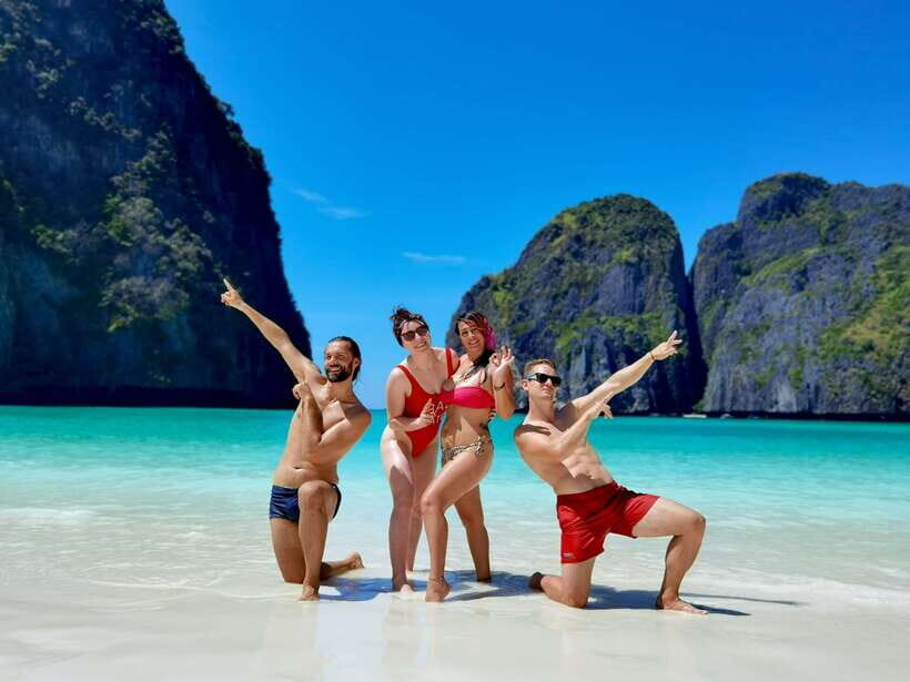Phi Phi: Half-Day Tour with Maya Bay, Pileh Lagoon & Snorkel - Afternoon departures: sunset time and plankton at night