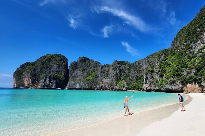 Phi Phi Island Speedboat Tour from Krabi - Monkey Beach: Seeing Macaques from the Boat Only