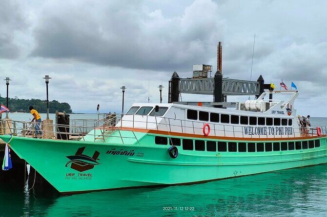 Phi Phi Island to Krabi Town by Ferry - Boarding and the Ride: 90 Minutes of Getting Through the Gulf
