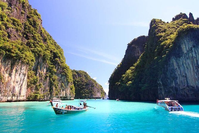 Phi Phi Island Tour by Speedboat from Krabi with Lunch (SHA Plus) - Pileh Bay / Phi Phi Leh lagoon vibes