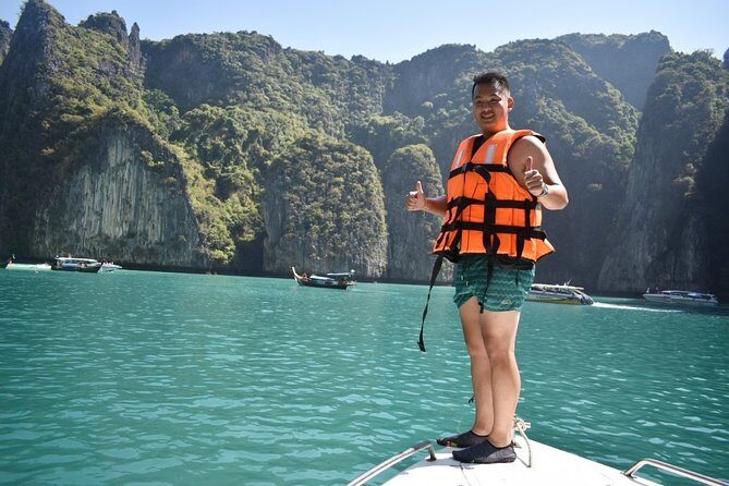 Phi Phi Islands and Maya Bay Tour by Speedboat from Krabi - Pileh Bay: lagoon views and a strong swimming option