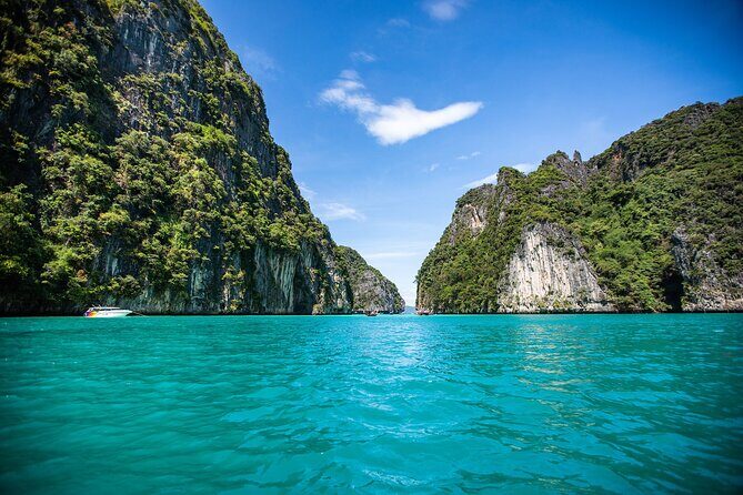 Phi Phi Islands One Day Tour By Speedboat from Krabi - Maya Bay stop: the film fame, with the island closed