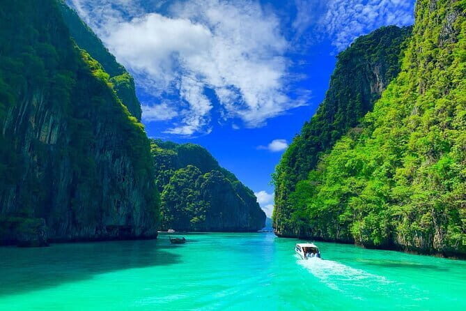 Phi Phi, Maya and Bamboo Islands Day Tour by Speedboat in Krabi - The route: Bamboo, Monkey Beach, Viking Cave, Phi Phi bays, and Maya Bay