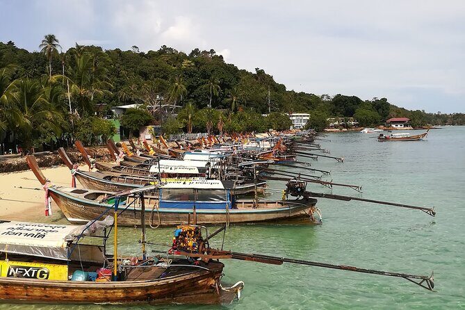 Private Half-Day Krabi Four Islands Tour with long-tail Boat - Tup Island and the Talay Waek Sandbar Walk at Low Tide