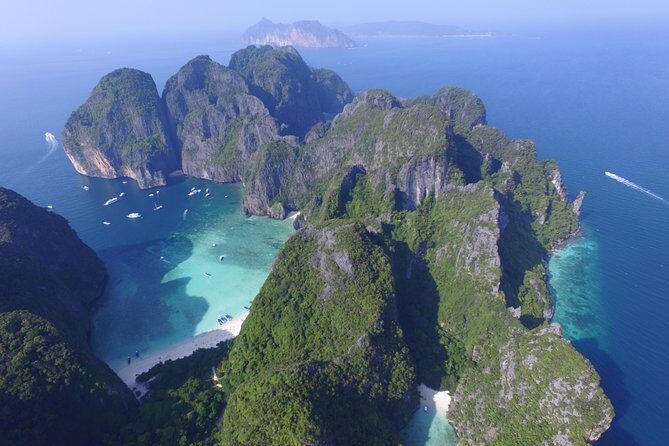 Private Phi Phi & 4 Islands Sunset Cruise by Speedboat - from Krabi - Entering Phi Phi the private-speedboat way from Krabi