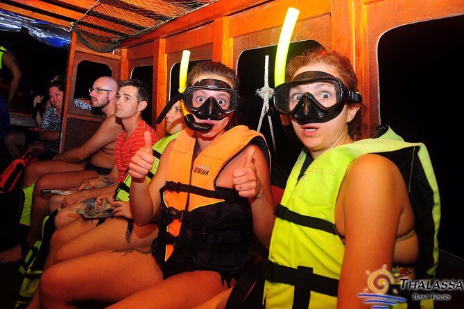 Railay and 4-Island Sunset Speedboat Cruise with Night Snorkel - The night snorkel for bioluminescent plankton: the main event