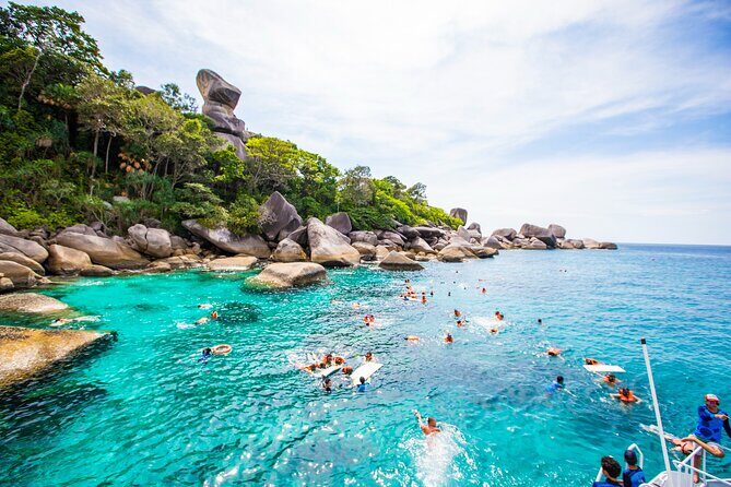Similan Islands Snorkeling Trip from Krabi - Sailboat Rock viewpoint: quick climb, big photo energy