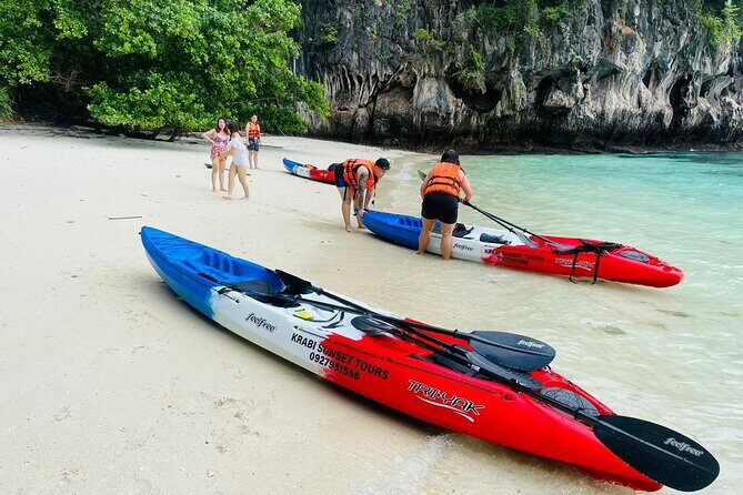 Snorkeling and Kayaking Tour at Hong Islands From Krabi - Hong Lagoon kayaking: mangroves, hidden lagoons, and sea caves