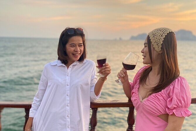 Sunset Culinary & Romance Cruise – Krabi - Sunset on a traditional wooden junk boat in Ao Nang