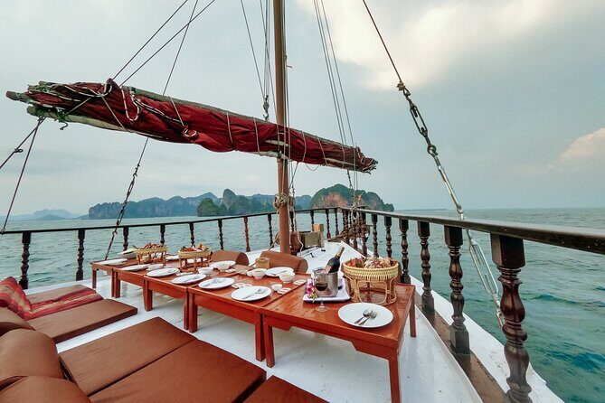 Sunset Culinary & Romance Cruise – Krabi - BBQ, Thai buffet, and fruits: eating like you’re part of the trip
