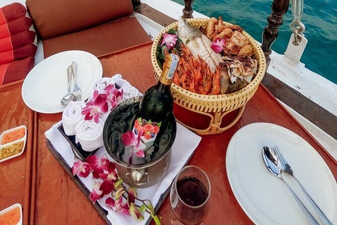 Sunset Dinner Cruise with night Swimming by Luxury Junk Boat - From hotel pickup to Ao Nam Mao Pier: what your day’s schedule feels like