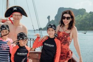 Sunset Dinner Cruise with night Swimming by Luxury Junk Boat - Poda Island snorkeling and beach time: the best chance to see marine life