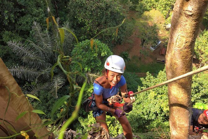 Thrilling Zipline Adventures at Thai'd Up in Krabi's Lush Jungle - Adding rock climbing: when the day gets more athletic