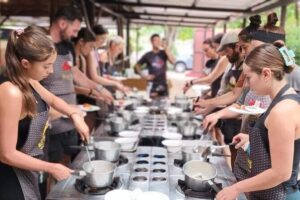Traditional Thai Cooking Class with Smart Cook - Inside the clean open-air kitchen: how Thai technique is taught