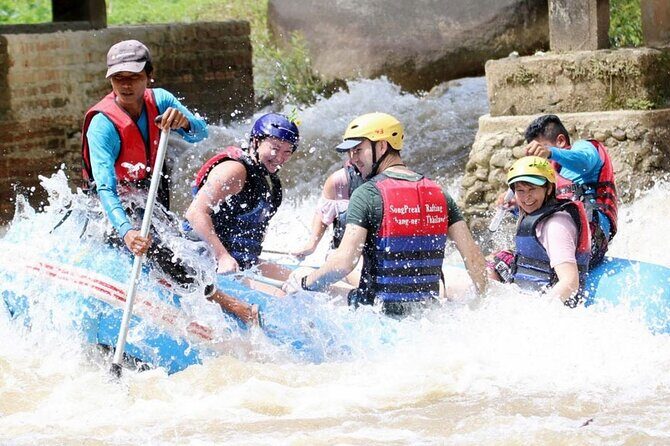 White Water Rafting and Waterfall Tour From Krabi - Flying fox, the jungle walk, and Tone Pariwat waterfall swim time