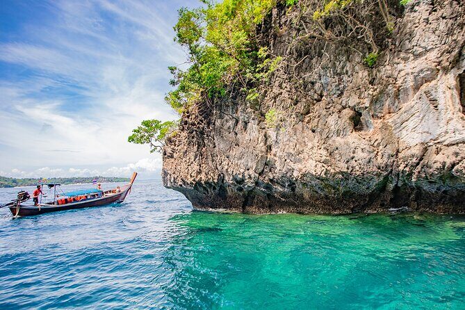 Wonderful Phi Phi Islands Snorkeling Tour from Krabi - Bamboo Island and Viking Cave: Beach Time Plus Limestone History