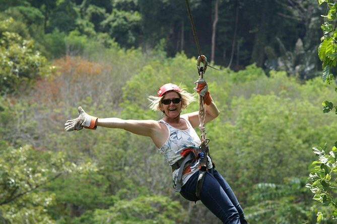 Zone A + B PACKAGE Zipline Adventure Experience - The abseil/rappel finale: what the 60–70m cliff section asks of you